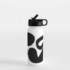 Ink Pond White Background Water Bottle Gallery Image 1