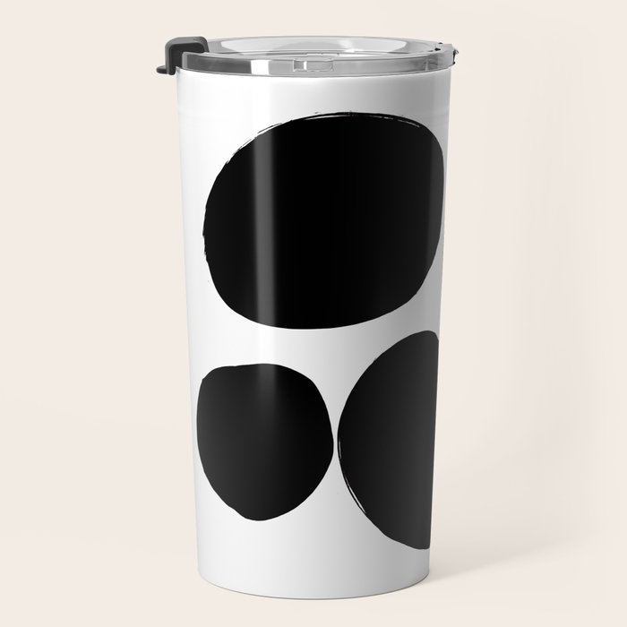 Ink Pond White Background Travel Mug Gallery Image 3