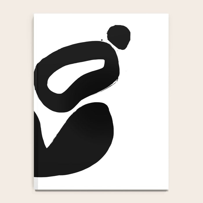 Ink Pond White Background Notebook Gallery Image 4