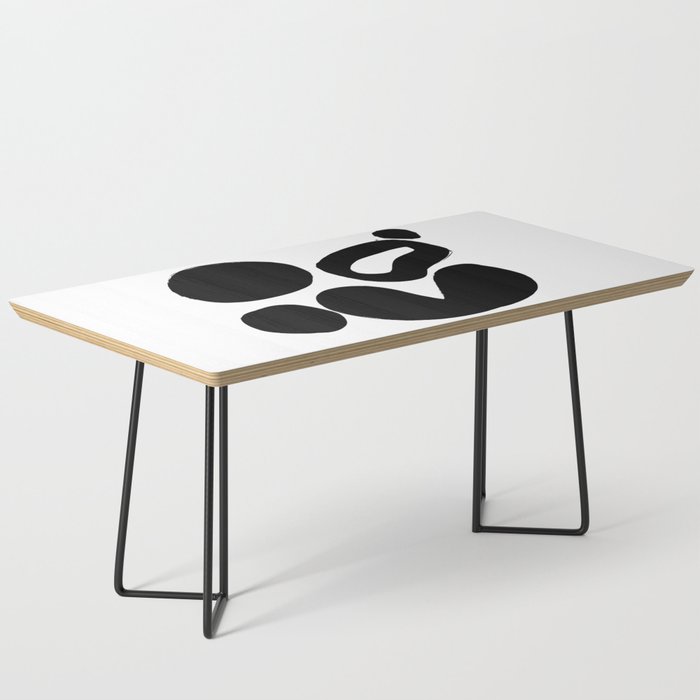Ink Pond White Background Coffee Table Gallery Image 1