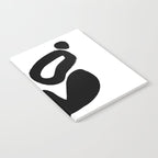 Ink Pond White Background Notebook Gallery Image 2