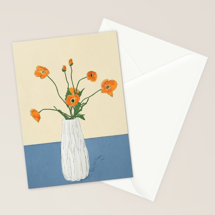 Dear Reminder Blue Stationery Card Gallery Image 2