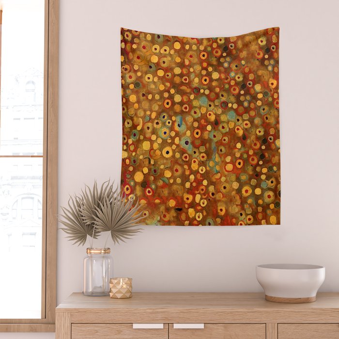 Gustav Klimt "The Three Ages of Woman" (detail 2.) Wall Tapestry Gallery Image 2