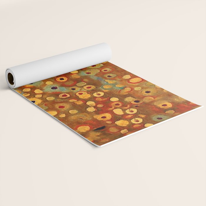 Gustav Klimt "The Three Ages of Woman" (detail 2.) Yoga Mat Gallery Image 2