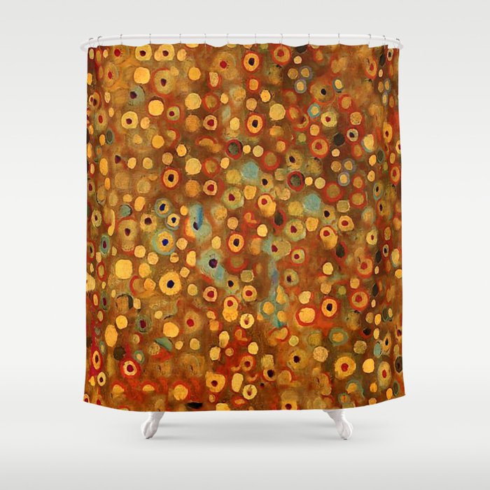Gustav Klimt "The Three Ages of Woman" (detail 2.) Shower Curtain Gallery Image 1
