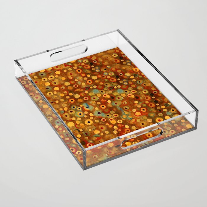 Gustav Klimt "The Three Ages of Woman" (detail 2.) Acrylic Tray Gallery Image 1