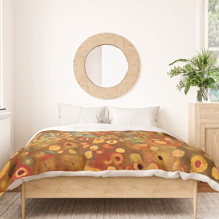 Gustav Klimt "The Three Ages of Woman" (detail 2.) Duvet Cover Gallery Image 3