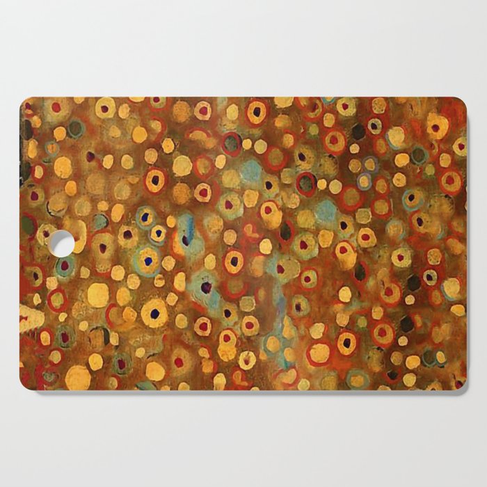 Gustav Klimt "The Three Ages of Woman" (detail 2.) Cutting Board Gallery Image 1