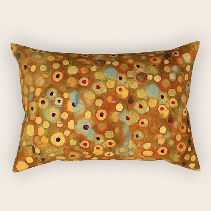 Gustav Klimt "The Three Ages of Woman" (detail 2.) Rectangular Pillow Gallery Image 2