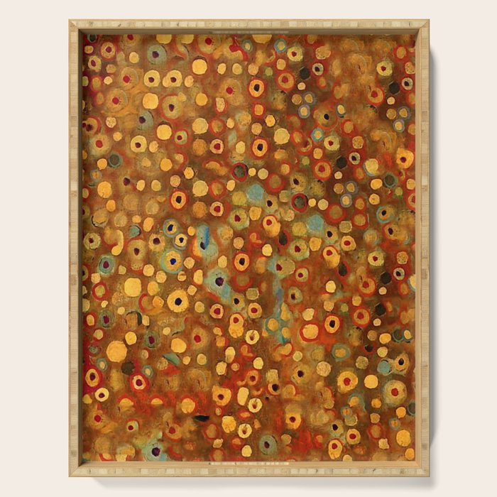 Gustav Klimt "The Three Ages of Woman" (detail 2.) Serving Tray Gallery Image 1