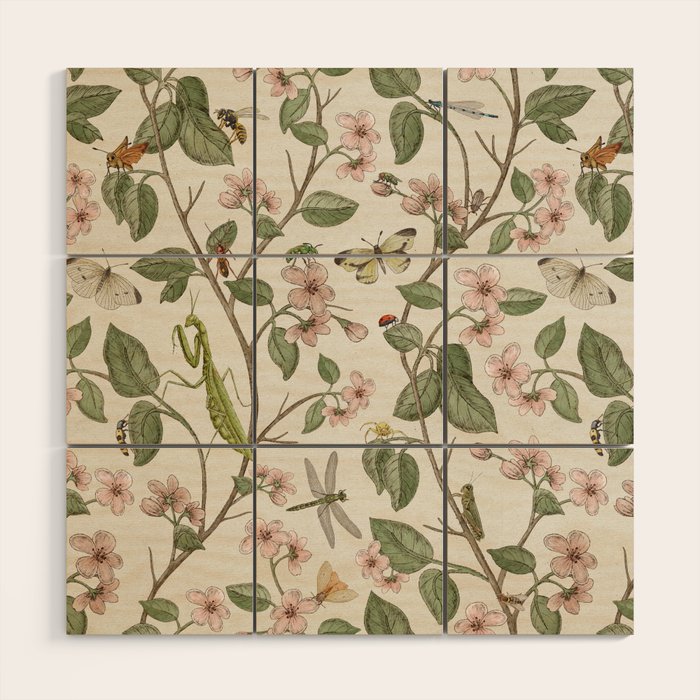 Insects of the Pacific Northwest Wood Wall Art Gallery Image 1