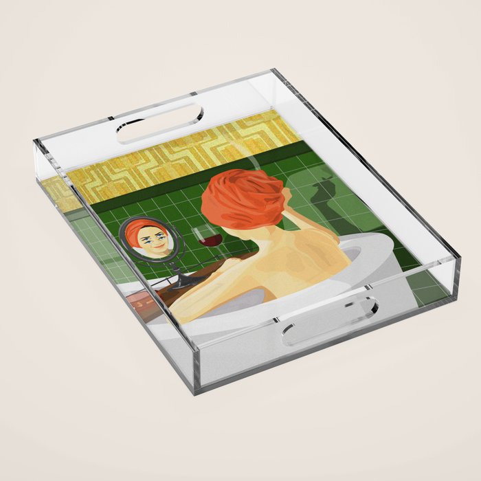 Alone Time Acrylic Tray Gallery Image 1