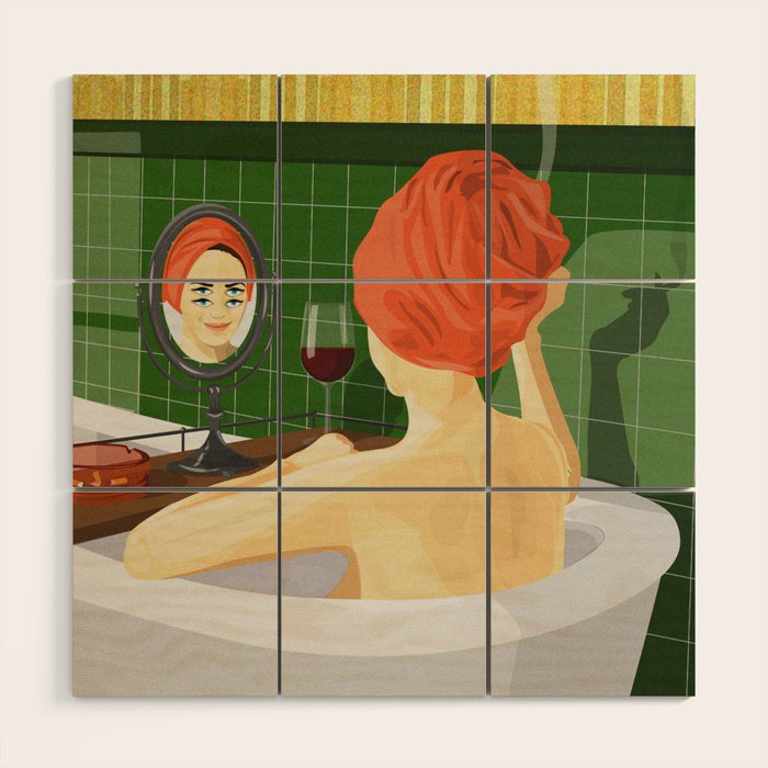 Alone Time Wood Wall Art Gallery Image 2