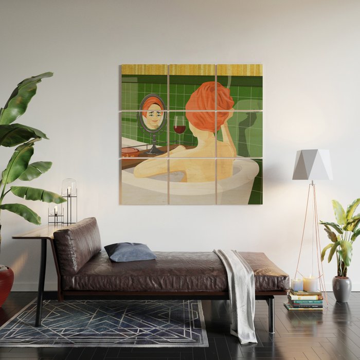 Alone Time Wood Wall Art Gallery Image 2