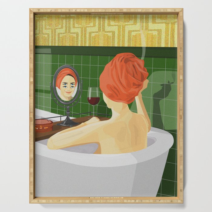 Alone Time Serving Tray Gallery Image 1