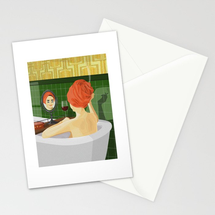 Alone Time Stationery Card Gallery Image 2