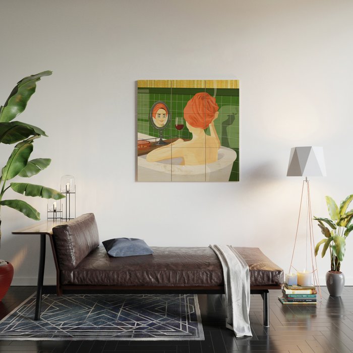 Alone Time Wood Wall Art Gallery Image 2