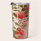 Ohia Lehua Tree on Pink Travel Mug Gallery Image 3