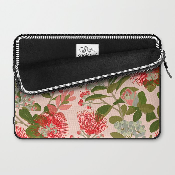 Ohia Lehua Tree on Pink Laptop Sleeve Gallery Image 2