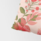 Ohia Lehua Tree on Pink Pillow Sham Gallery Image 4