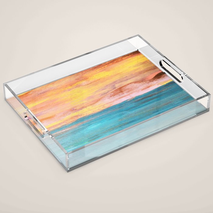 Sunset Dream Acrylic Tray Gallery Image 1