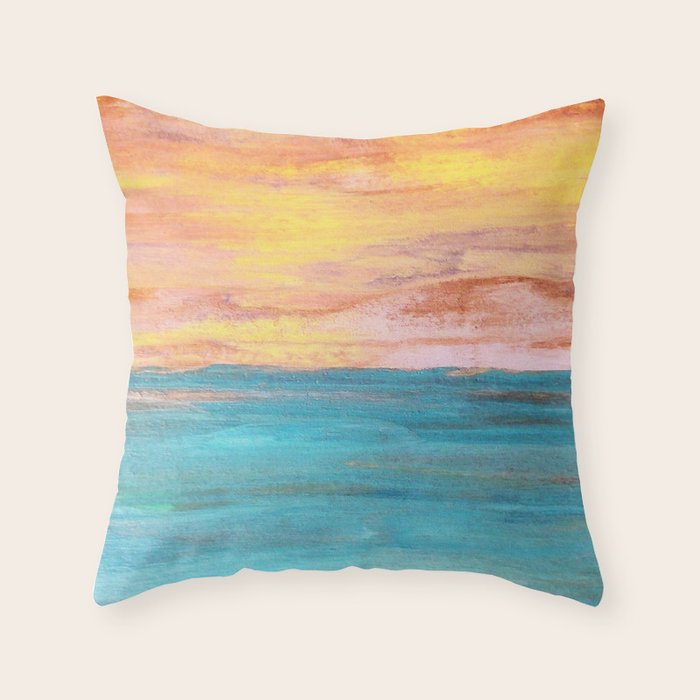 Sunset Dream Throw Pillow Gallery Image 6