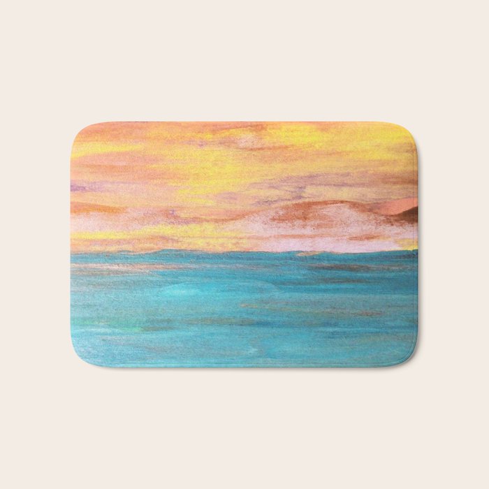 Sunset Dream Bath Mat Gallery Image 1