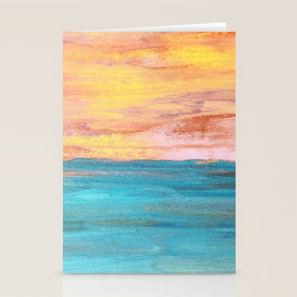 Sunset Dream Stationery Card Gallery Image 2