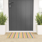 Atomic Stripes Welcome Mat Gallery Image 3