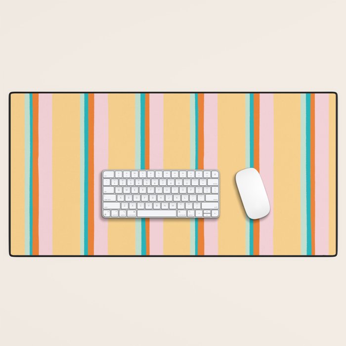 Atomic Stripes Desk Mat Gallery Image 1