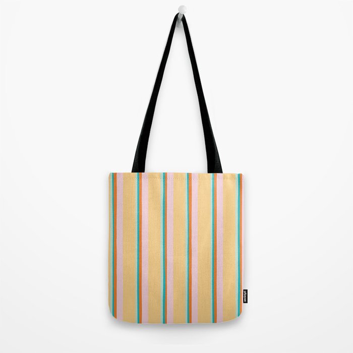 Atomic Stripes Tote Bag Gallery Image 2