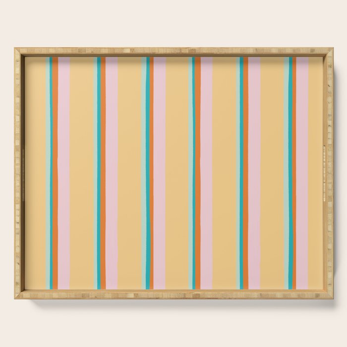 Atomic Stripes Serving Tray Gallery Image 1