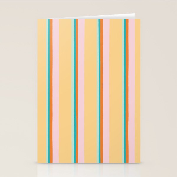 Atomic Stripes Stationery Card Gallery Image 2