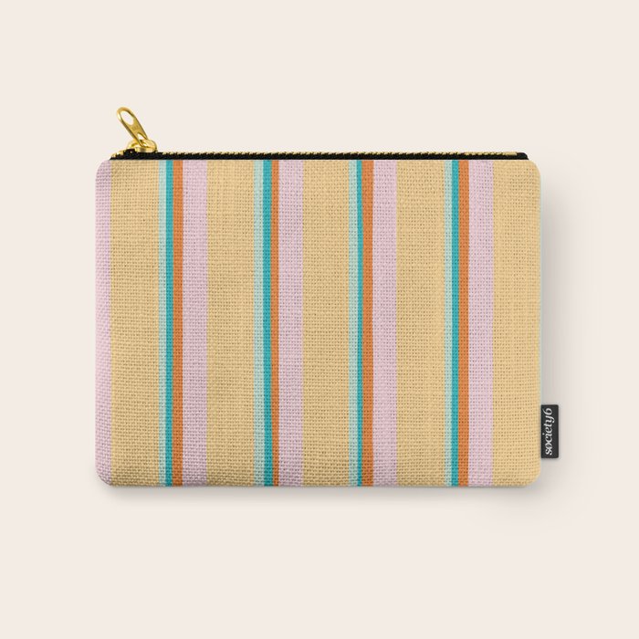 Atomic Stripes Carry All Pouch Gallery Image 1