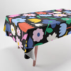 Floral Medley - night Tablecloth Gallery Image 1