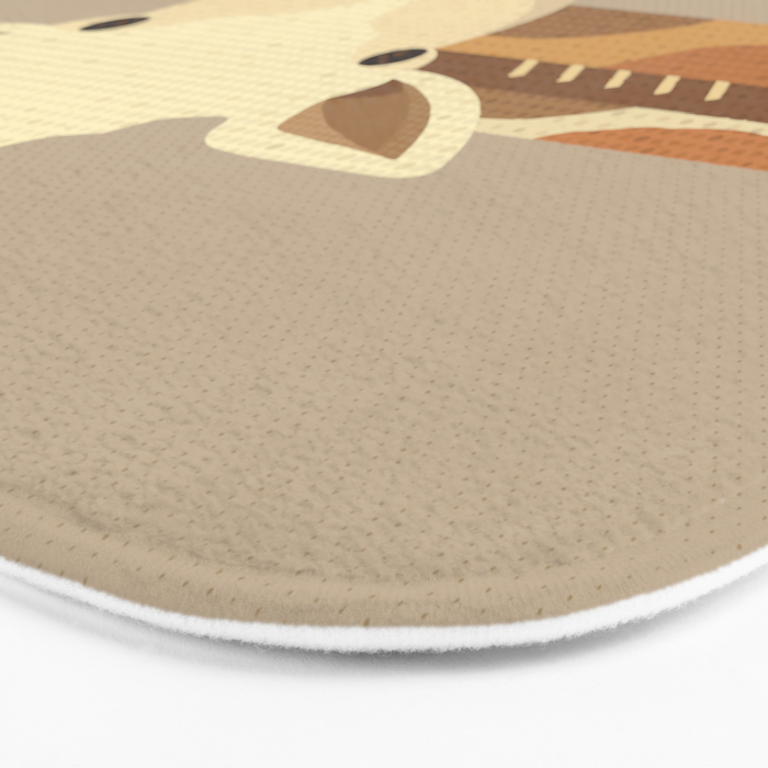 Whimsy Giraffe Bath Mat Gallery Image 3