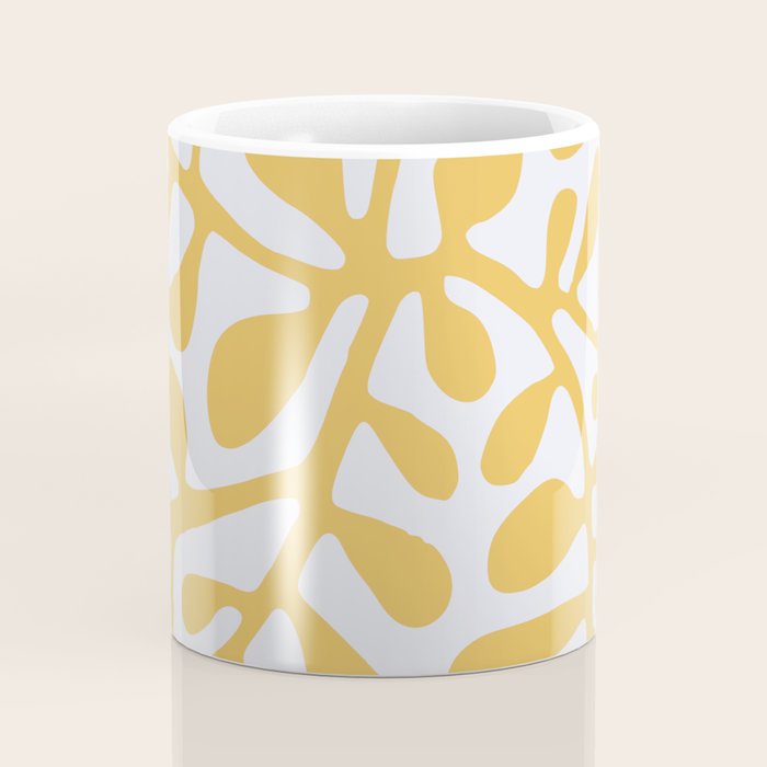 Yellow crawler pattern Coffee Mug Gallery Image 4