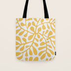 Yellow crawler pattern Tote Bag Gallery Image 1