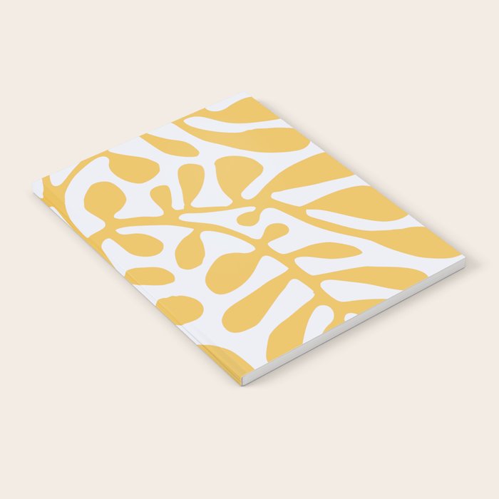 Yellow crawler pattern Notebook Gallery Image 1