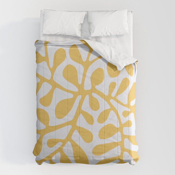 Yellow crawler pattern Comforter Gallery Image 1