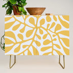 Yellow crawler pattern Credenza Gallery Image 1