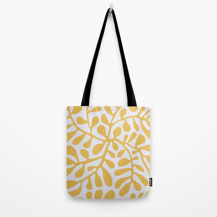 Yellow crawler pattern Tote Bag Gallery Image 2