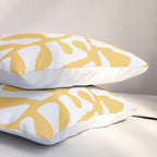 Yellow crawler pattern Pillow Sham Gallery Image 3