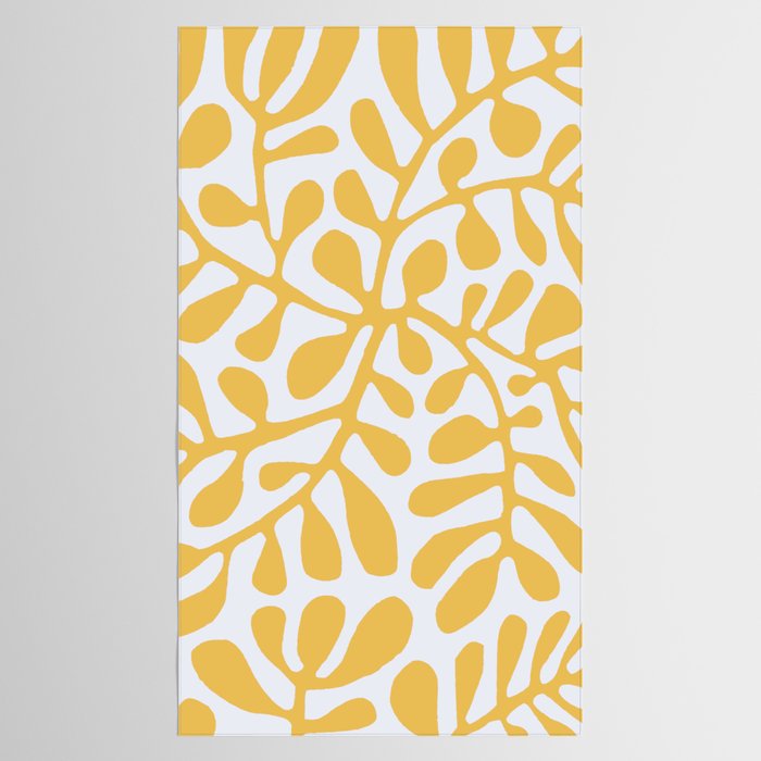 Yellow crawler pattern Tablecloth Gallery Image 2