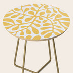 Yellow crawler pattern Side Table Gallery Image 2