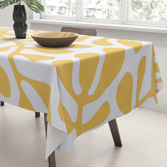 Yellow crawler pattern Tablecloth Gallery Image 3