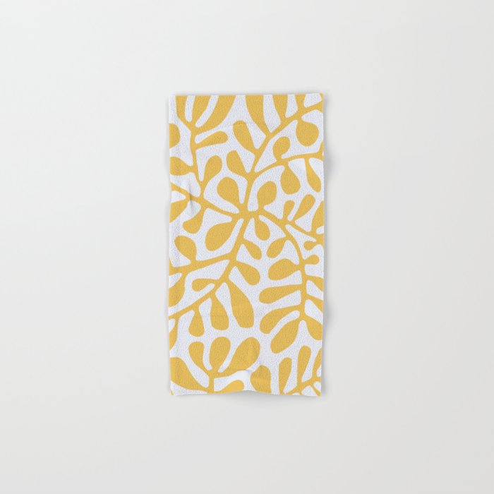 Yellow crawler pattern Bath Towel Gallery Image 1