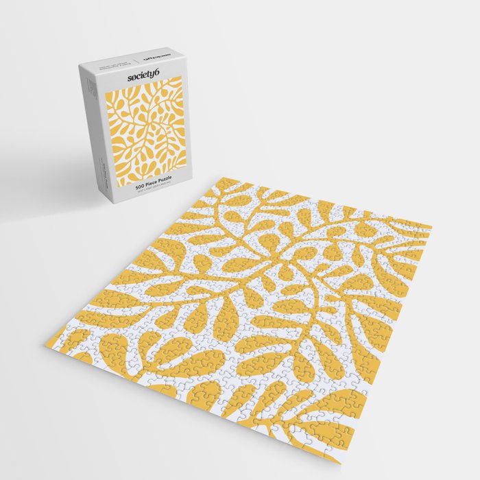Yellow crawler pattern Jigsaw Puzzle Gallery Image 2