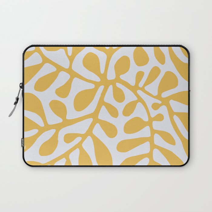 Yellow crawler pattern Laptop Sleeve Gallery Image 1