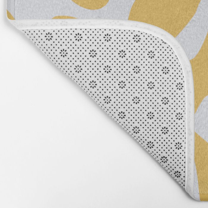 Yellow crawler pattern Bath Mat Gallery Image 2